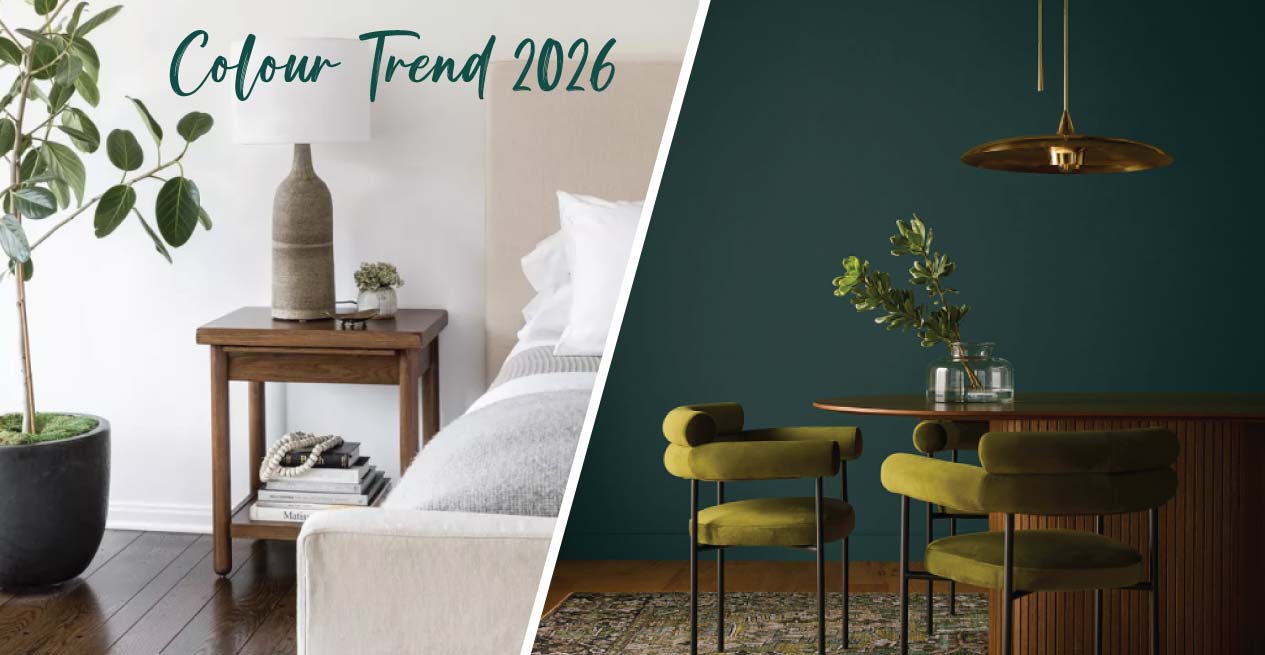 Color Trend 2026 : Les couleurs qui transformeront votre int&eacute;rieur